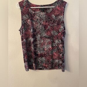 133 JM COLLECTION SLEEVELESS TOP, LG‎